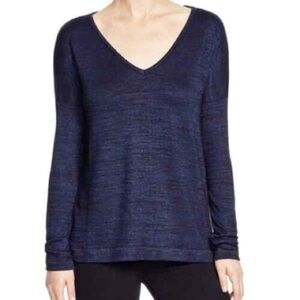 Rag & Bone/Jean Long Sleeve V-Neck Tunic Sweater 💙🖤